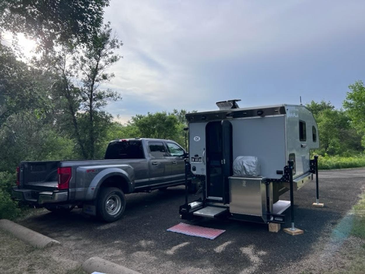 kingstar camping in urban setting 